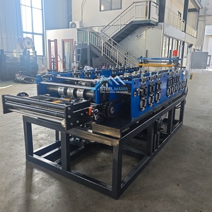 Petit pain portatif de profil de couture debout de toit en métal formant la ligne machine pour la Colombie - Product Image 5