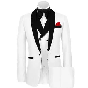 Traje de esmoquin negro <span class=keywords><strong>para</strong></span> hombre al por mayor con solapa tipo chal, ideal <span class=keywords><strong>para</strong></span> bodas, fiestas de graduación, blazer, <span class=keywords><strong>trajes</strong></span> de novio y vestidos de <span class=keywords><strong>matrimonio</strong></span>. - Product Image 6