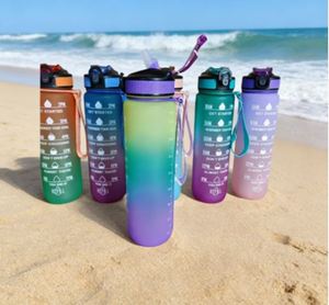 Bouteille d'eau réutilisable personnalisée de 2 L (64 oz) avec logo fantaisie – Articles promotionnels pour boissons - Product Image 3