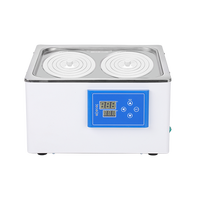 Bain-marie thermostatique de laboratoire à température constante, capacité 2 bacs