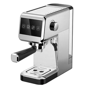 에스프레소 커피 머신은 1350W 용 19 바 전문 펌프와 전력으로 커피 가루를 누르는 높은 압력을 제공합니다.