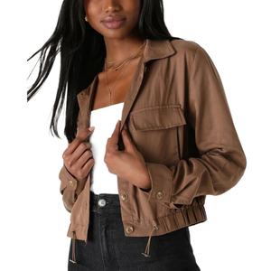 Wholesale Customized Logo Outdoor Zip up <b>Lightweight</b> Women's <b>Jackets</b> <b>Ladies</b> <b>Jackets</b> Blazers Gym Long Sleeves <b>Jacket</b> for Women - Product Image 3