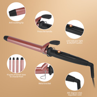 Fer à boucler professionnel PTC 210 ° Fer à friser professionnel à baril extra-long 19/22/25/32mm, marque privée