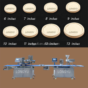 Línea de Producción de <span class=keywords><strong>Pizza</strong></span> de Corte Delgado Estilo Americano Longyu, Máquinas de Fabricación Comercial Automáticas para Fábrica de <span class=keywords><strong>Pizza</strong></span> Congelada - Product Image 4