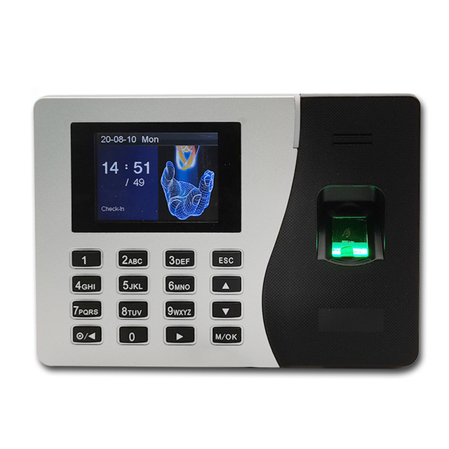ZK K14 USB TCP/IP Biometric Fingerprint Time Attendance System Free Software and SDK with Employee Clock Recorder