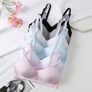 <span class=keywords><strong>Reggiseno</strong></span> alla moda per ragazze A <span class=keywords><strong>B</strong></span> Cup <span class=keywords><strong>reggiseno</strong></span> in cotone formato 32 senza fili leggermente foderato Comfort seno piccolo <span class=keywords><strong>reggiseno</strong></span> per le donne - Product Image 6