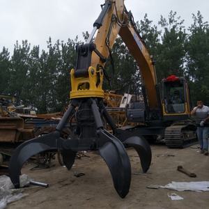 Agarre hidráulico duradero de la chatarra de la placa de acero para el patio de reciclaje dirigido del excavador 20ton a 30ton - Product Image 2