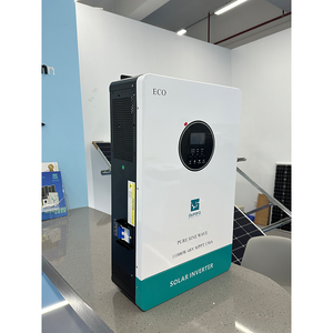 Onduleur solaire <span class=keywords><strong>hybride</strong></span> haute fréquence 11 kW 48 V à onde sinusoïdale pure avec double MPPT 150 A, WiFi et BMS, 9 unités <span class=keywords><strong>en</strong></span> parallèle pour usage domestique - Product Image 6