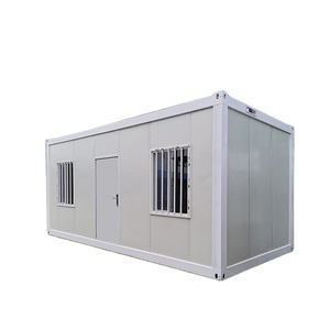 Casa Container Prefabbricata in Acciaio a Doppia Finestra, Montaggio Rapido, Mobile, per Uso Marino, con Due Finestre, Appartamento per Alloggio Rapido - Product Image 1
