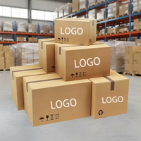 Boîtes d'expédition et de livraison en carton ondulé de grande taille, écologiques, recyclables et biodégradables de haute qualité