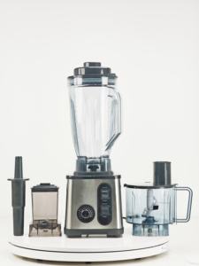 <span class=keywords><strong>Robot</strong></span> de cuisine multifonctionnel 7-en-1 : <span class=keywords><strong>Mixeur</strong></span>, Hachoir, Blender, Presse-agrumes, Accessoires inclus – Idéal pour la maison et la cuisine (type Thermomix) - Product Image 4