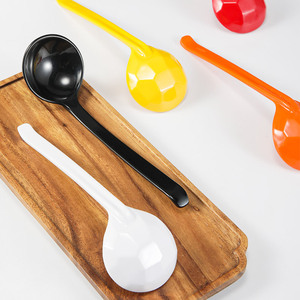 Surtido de juegos de vajilla de estilo japonés, proveedor de melamina, juego de cucharas, cubiertos, cuchara China reutilizable, cuchara de comida - Product Image 6