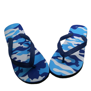 Wholesale New Design <strong>Men's</strong> Flip Flops Open Toe PE <strong>Slippers</strong> with Hard-Wearing Rubber Strand Plastiksandalen Printed Flipflops - Product Image 1