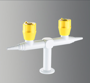 Robinet de gaz à trois voies pour laboratoire et hôpital, fournisseur d'équipements de laboratoire, fabriqué en Chine - Product Image 3