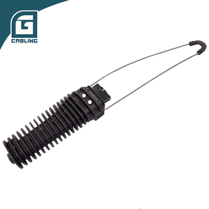 Gcabling Abrazadera de Anclaje para Cable Aéreo de Suspensión en Torres de Comunicación y Puentes, para <span class=keywords><strong>Alivio</strong></span> de Tensión en FTTH de Bajo y Alto Voltaje - Product Image 4
