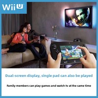 Console de jeu Wii U originale avec contrôle de mouvement, édition Tiramisu, version HD améliorée, disque dur 500 Go, batterie 3600 mAh, Chine