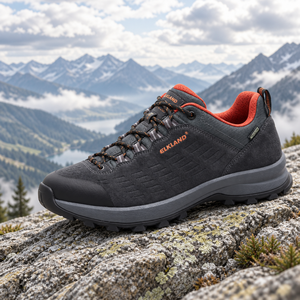 Chaussures de randonnée respirantes et imperméables en daim pour hommes, baskets durables pour l'extérieur, idéales pour l'automne, le trekking, le camping et les voyages. - Product Image 2
