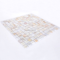 Fleur d'huile coquille de mer mosaïque coquille d'eau douce nacre mosaïque antique art mural coquille de noix de coco carreaux de mosaïque
