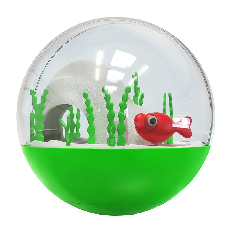 DRESSPET Factory Wholesale Pet Supplies Animal Tease Ocean Ball Electric Play Smart Automatic Rolling Ball Cat Fish Toys