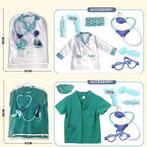 TOMMABO Venta al por mayor Doctor Carrera Uniforme Traje Juguete Doctor Juego de rol con equipo médico <span class=keywords><strong>Juguetes</strong></span> Set para niños y niñas <span class=keywords><strong>Juguetes</strong></span> - Product Image 6
