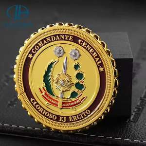 Gratis kunstwerk antiek modern Feng Shui metalen challenge <span class=keywords><strong>coin</strong></span> dubbelzijdig verzamelobject 3D verguld letterpress gedrukt vuur - Product Image 2