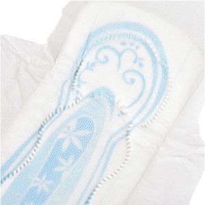 Toallas Sanitarias de Algodón Ecológicas Grado B con Anión, Súper Absorbentes, Desechables, con Alas, para Uso Nocturno, Certificación CE - Product Image 5