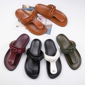 Infradito da donna estive casual, ciabatte comode <span class=keywords><strong>antiscivolo</strong></span> <span class=keywords><strong>per</strong></span> la spiaggia - Product Image 1