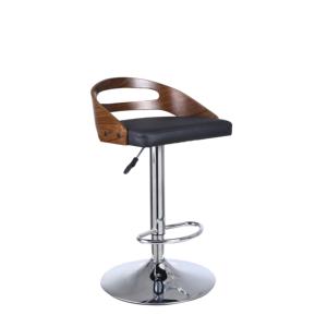 Desain Modern krom pengangkat <span class=keywords><strong>Gas</strong></span> dan hitam PU bangku <span class=keywords><strong>Bar</strong></span> kulit sintetis furnitur <span class=keywords><strong>Bar</strong></span> rumah - Product Image 1