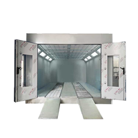 Cabine de peinture à rideau d'eau en acier inoxydable écologique avec chauffage électrique, économe en énergie et personnalisable