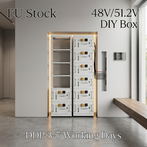 ชุดอุปกรณ์ DIY สำหรับประกอบกล่องแบตเตอรี่ 16kwh สำหรับ Jk JBD 200A Bms กล่องแบตเตอรี่ลิเธียมไอออนพร้อมหน้าจอแสดงผล 280ah 300ah 8s 16s Lifepo4 กล่องแบตเตอรี่เปล่า - Product Image 1