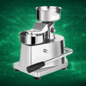Máquina Manual para Formar Hamburguesas, Prensa Comercial para Carne, Compactadora de Carne para Hacer Varias Hamburguesas a su Gusto Filete de Carne de Res - Product Image 1