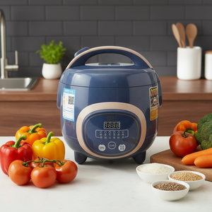 1.0L-2.8L Smart Home Automatic Rice Cooker <b>Control</b> Non-Stick Inner Pot Measuring Cup <b>Paddle</b> for Kitchen Use Auto-Off Function En - Product Image 1