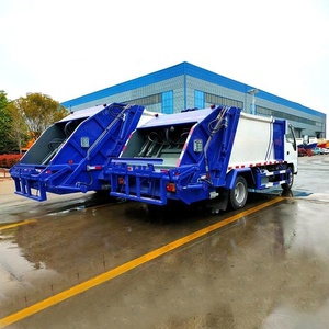 Camión Compactador de Basura ISUZU 4X2 de 7-9m³ en Oferta, para Recolección de Residuos Urbanos y Limpieza de la Ciudad - Product Image 5