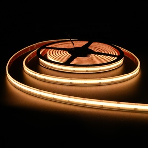 12V 24V Fob 576 LED 2700k đến 6500K Nhiệt độ màu có thể điều chỉnh kép trắng COB CCT LED Strip ánh sáng - Product Image 4