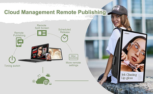 Mochila Publicitaria con Pantalla LCD <span class=keywords><strong>de</strong></span> 21.5 Pulgadas, Cartel Digital Móvil para Publicidad - Product Image 5