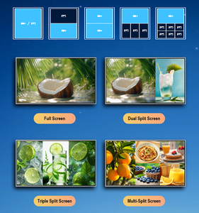 55 inch trong nhà <span class=keywords><strong>LCD</strong></span> treo tường máy quảng cáo màn hình kỹ thuật số biển và hiển thị <span class=keywords><strong>media</strong></span> <span class=keywords><strong>player</strong></span> Android Windows hệ thống - Product Image 6