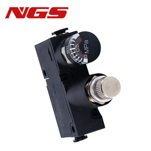 Hoge Precisie Miniatuur Drukregelaar RVUM4-4 Pneumatische Mini Reduceerventiel - Product Image 3