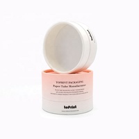 Tube de papier sans plastique Bougie Pot Carton Conteneur Vide Cosmétique Papier Emballage Biodégradable Bouteille Cylindre Emballage