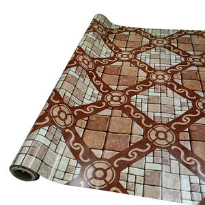 Revêtement de sol PVC Tapis de sol en plastique Éponge en cuir Imperméable Tapis stratifié Rouleau Feuille de revêtement Vinyle Caoutchouc Linoléum - Product Image 1