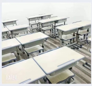 Ensemble de bureau et de <span class=keywords><strong>chaise</strong></span> d'écolier en métal moderne pour la chambre d'enfant, le salon et le bureau à domicile - Mobilier scolaire - Product Image 6