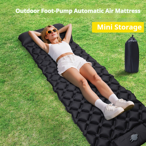 <span class=keywords><strong>Matelas</strong></span> <span class=keywords><strong>de</strong></span> camping <span class=keywords><strong>gonflable</strong></span> double moderne <span class=keywords><strong>pour</strong></span> l'extérieur avec pompe à pied <span class=keywords><strong>pour</strong></span> les couples et les familles - Product Image 1