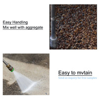 Kit de matériaux pour sols en granulats et durcisseurs de gravier liés à la résine époxy polyuréthane durable et perméable pour les allées et les sols extérieurs