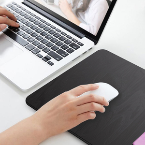 Tapis de souris en cuir grand format 2 en 1 JMY Square pas cher avec chargeur sans fil - Product Image 4