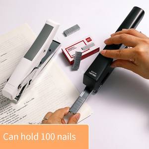 <span class=keywords><strong>Grapadora</strong></span> 0346 de mano para llevar, <span class=keywords><strong>grapadora</strong></span> de embalaje para estudiantes, <span class=keywords><strong>grapadora</strong></span> que ahorra trabajo, encuadernación de gran tamaño, grapa gruesa para el hogar - Product Image 5