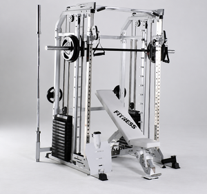 Commercial Smith Machine <strong>Multi</strong> Functional Trainer Heavy Duty Squat Rack with Cable for <strong>Gym</strong> and Professional Fitness Center - Product Image 5