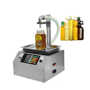 Tabletop Honey Sesame Oil Dispenser Intelligent Liquid Quantitative Weighing Filling Edible Oil Engine Oil Dispensing Machine