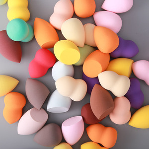 HMU Máy Xay Sinh Tố Trang Điểm Không Latex Tùy Chỉnh Màu Đen Nhãn Hiệu Riêng Chất Lượng Cao Siêu Mềm Kèm Bao Bì - Product Image 3