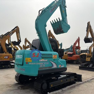 รถขุดมือสองราคาถูก Kobelco SK75 รถขุดตีนตะขาบคุณภาพสูง KOBELCO 75 135 อุปกรณ์วิศวกรรมเครื่องกล - Product Image 6