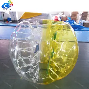 Dayanıklı PVC/TPU şişme kabarcık tampon topu şişme futbol topu/tampon kabarcık ayak