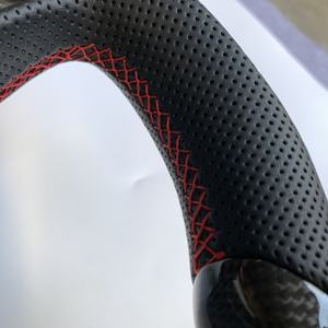 Volant sport en fibre de carbone brillant, fabriqué à la main, <span class=keywords><strong>prix</strong></span> d'usine CCExcellent, LED japonais, pour <span class=keywords><strong>Audi</strong></span> B8 B8.5 S4 S5 <span class=keywords><strong>RS5</strong></span>, 100% compatible - Product Image 4